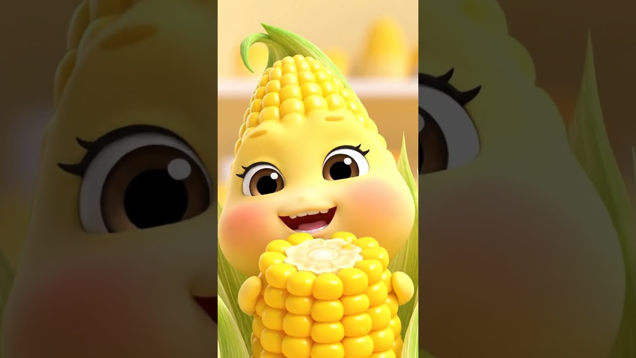 Baby Corn Goes “Dam Dam” 🌽 Soft Pop ASMR