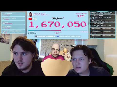 Saying Mrbeast 3 Million times | Live 24/7 | Day 45.1