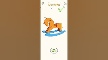 Dop draw one part Gameplay Level 233 Walkthrough Slution #short #Virul