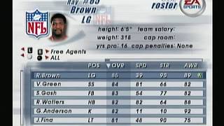 Free Agents - Madden NFL 03
