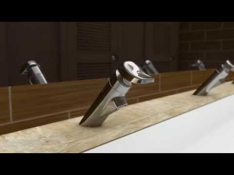 M Press Metering Faucets Moen Commercial Products Youtube