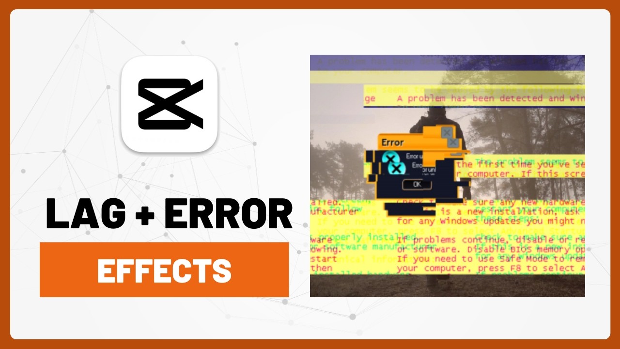How to Create a Lag Effect & Glitch Transition in CapCut PC (Pro) - YouTube