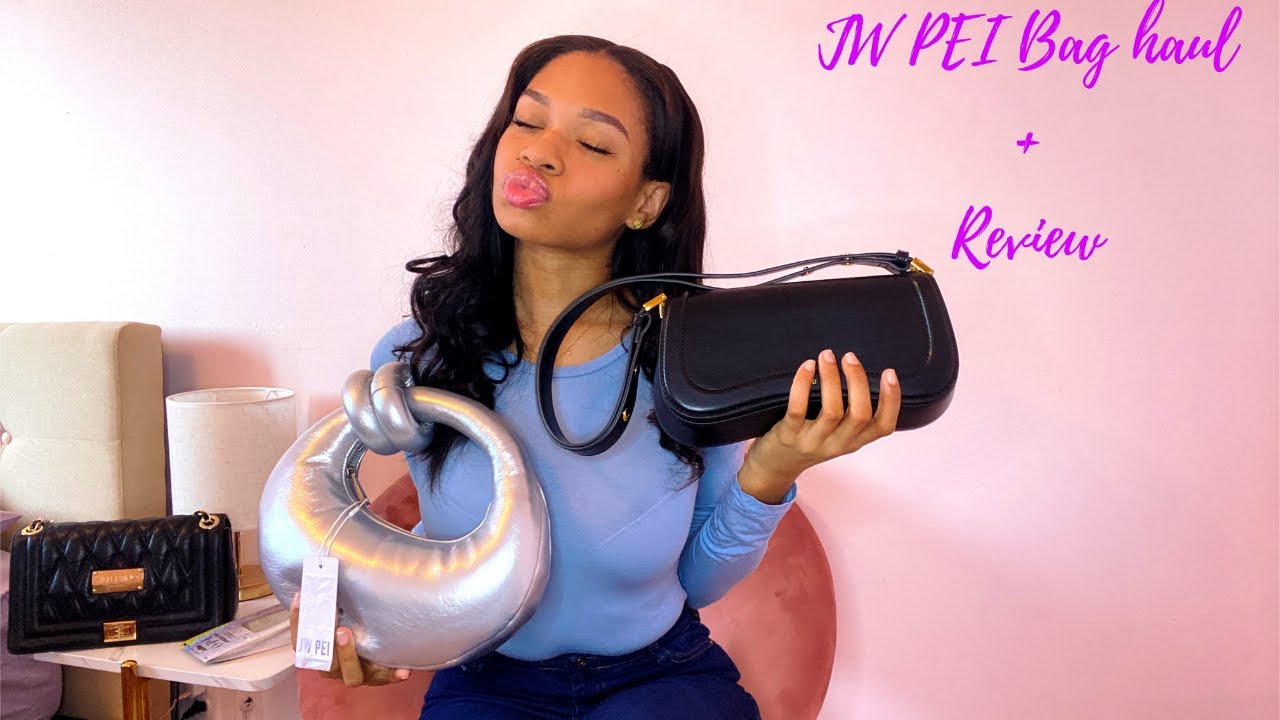 JW Pei Bag Review Vegan leather affordable luxury bags YouTube