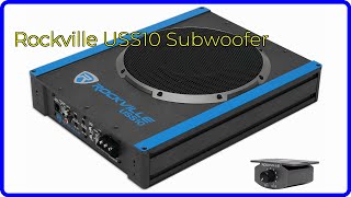 REVIEW 2026 Rockville USS10 Subwoofer First Look