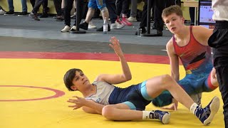 Wrestling Ringen Brandenburg-Cup 2025, Freestyle, Jug. A U17, 51 Kg, Ball - Babitsch