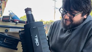TRD Matrix : Supercharger oil drained and refilled