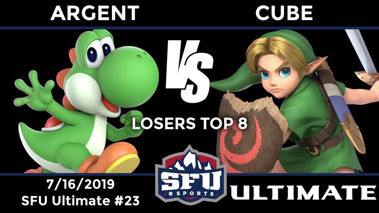 SFU Ultimate #23: LR5 - Argent (Yoshi) vs Cube (Young Link)