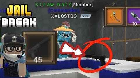 I Trade With My Friend In JailBreak Blockman Go