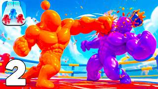 Join Blob Clash 3D Gameplay Walkthrough Part 1 Build Blob Army Destroy The Boss Android, Ios