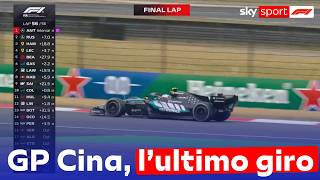 F1, GP Cina, l'ultimo giro: Kimi Antonelli (Mercedes) vince davanti a Russell e Hamilton a Shanghai