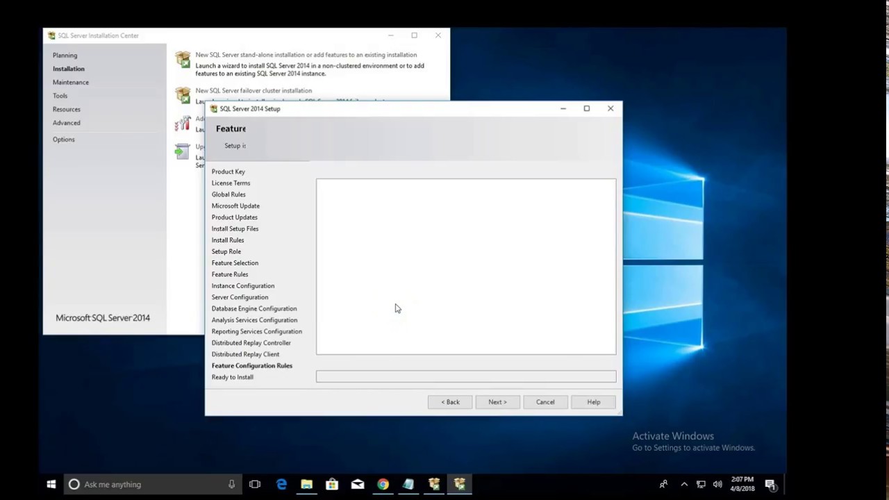 Installing SQL Server 2014 - YouTube