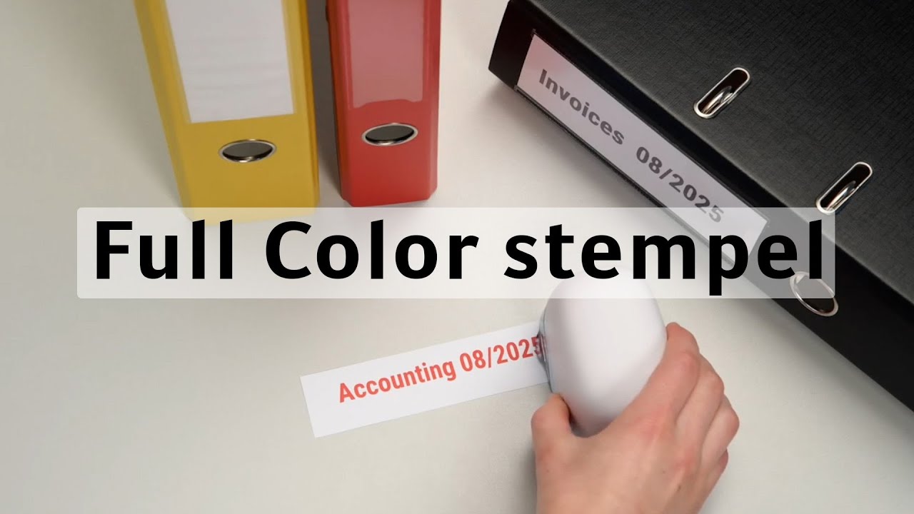 Kantoorstempels – De Colop E-MARK® Digitale Full Color stempel