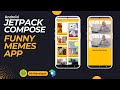 Retrofit2 + LaunchedEffect + Navigation + JetpackCompose = Android Funny Memes App