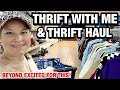 Thrifting a full cart  goodwill thrift store shopping home decor  thrift haul
