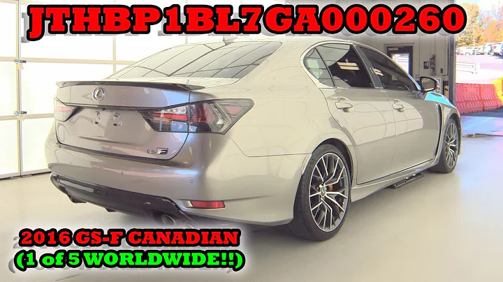 JTHBP1BL7GA000260 - 2016 GS-F - A DEEPER DIVE (EPISODE 0101)