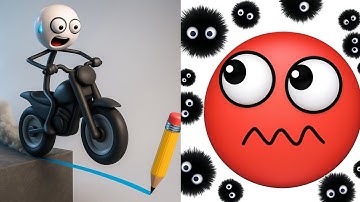 Draw Bridge & Hide Ball! 🎯🧠Think quick, draw smart, and protect the ball! ✏️🌀#DrawBridge #HideBall 