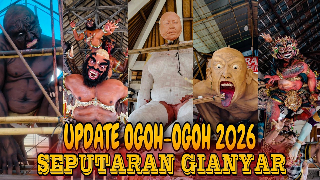 Update Ogoh-ogoh 2026 Seputaran Gianyar! Ada Yang Big Size 🔥