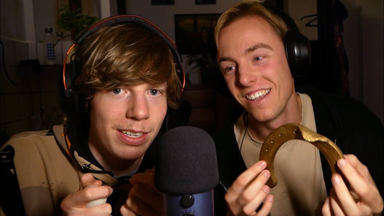 Housemate Tries ASMR (so good)