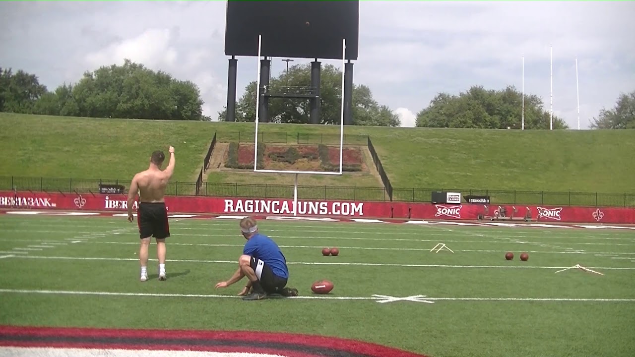 Stevie Artigue NFL kicking workout YouTube