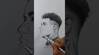 Face drawing techniques 😍❤️✍️  #art #artist #cartoon #drawing #satisfying #paint #shorts #neymar