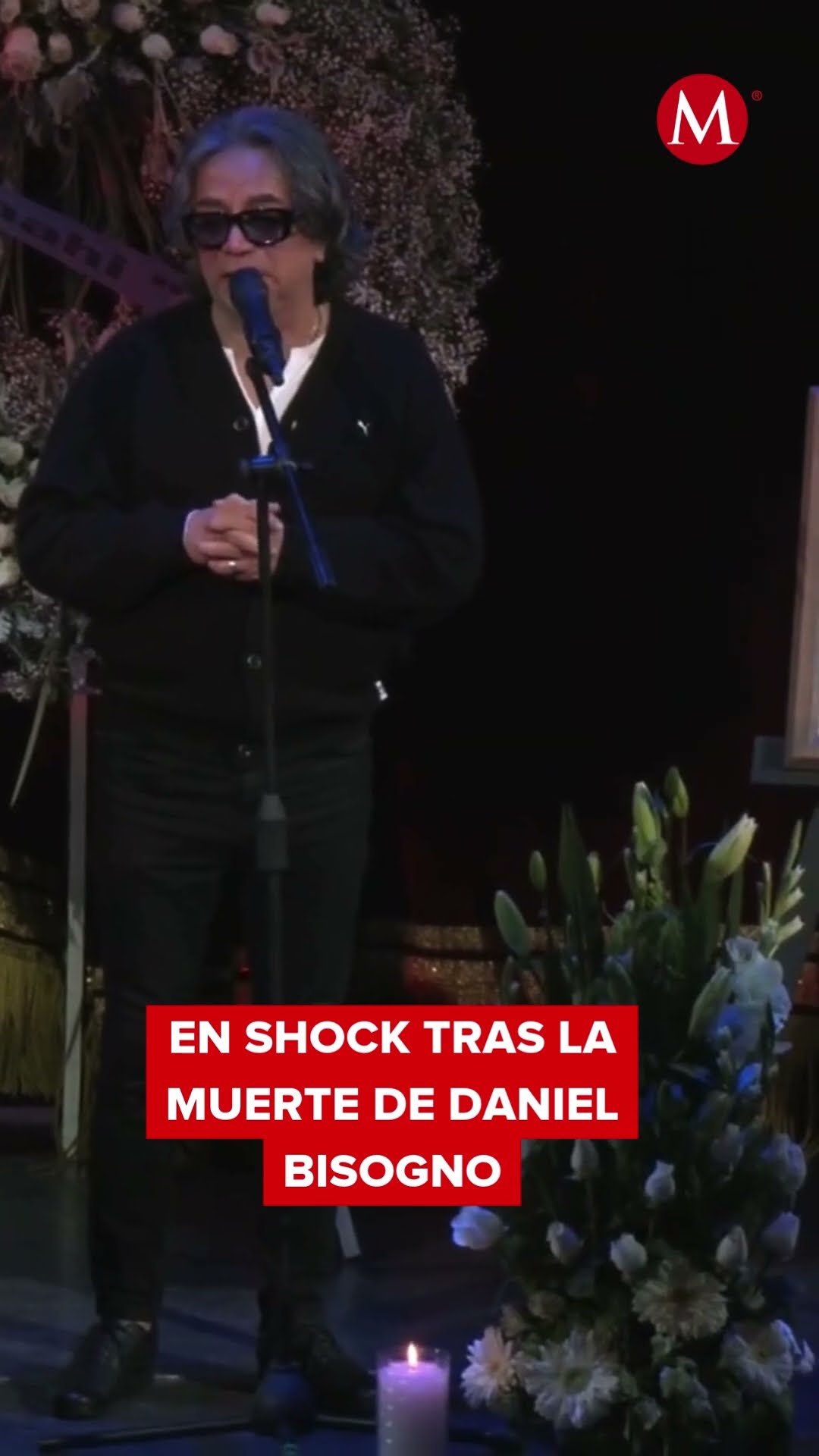 Freddy Ortega llora en homenaje a Daniel Bisogno
