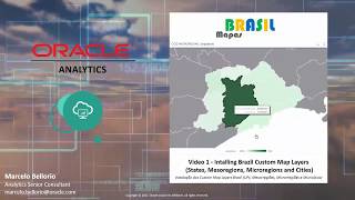 Oracle Analytics - Mapas Brasil - Video 1 - Install Brasil Map Layers