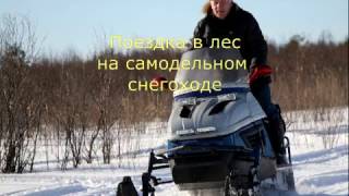 самодельный снегоход