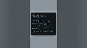 Dynamic Color Effect with Shaders! #ShaderMagic