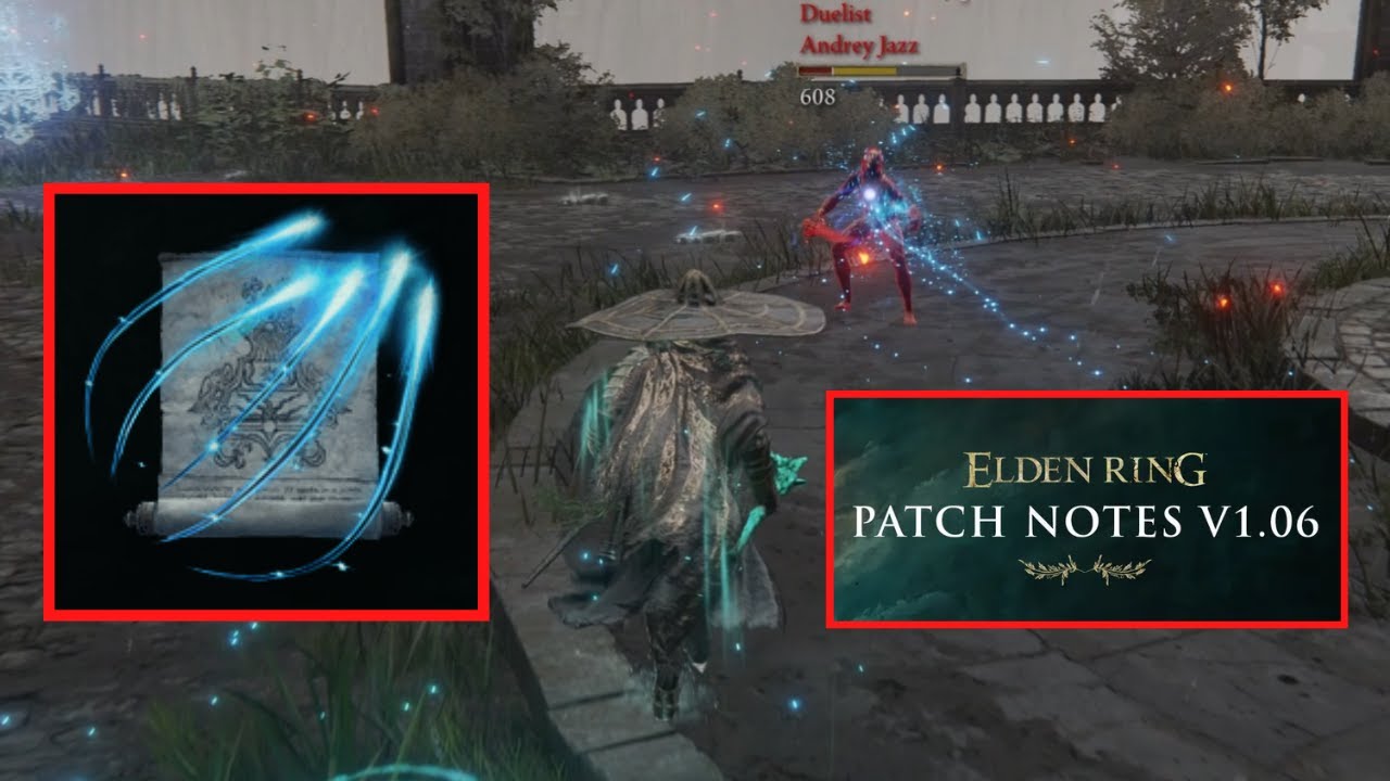 This spell destroys light roll spamming | Elden Ring Patch 1.06