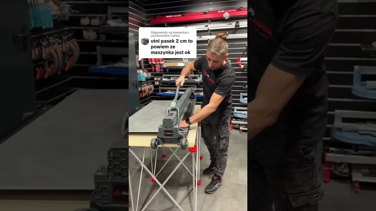 Pasek 2cm gres 120cm Wertec TUR przecinarka do płytek sklep dla glazurników PROAGMAR