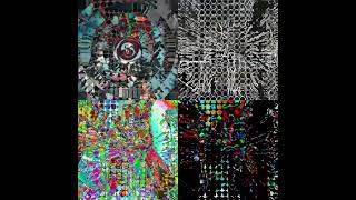 One wall, four ways of seeing #touchdesigner #3danimation #generativeart
