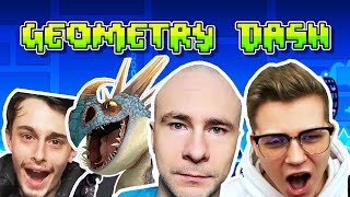 Do you know GEOMETRY DASH?! ft. Aeon, Larkin, Stormy screenshot 5