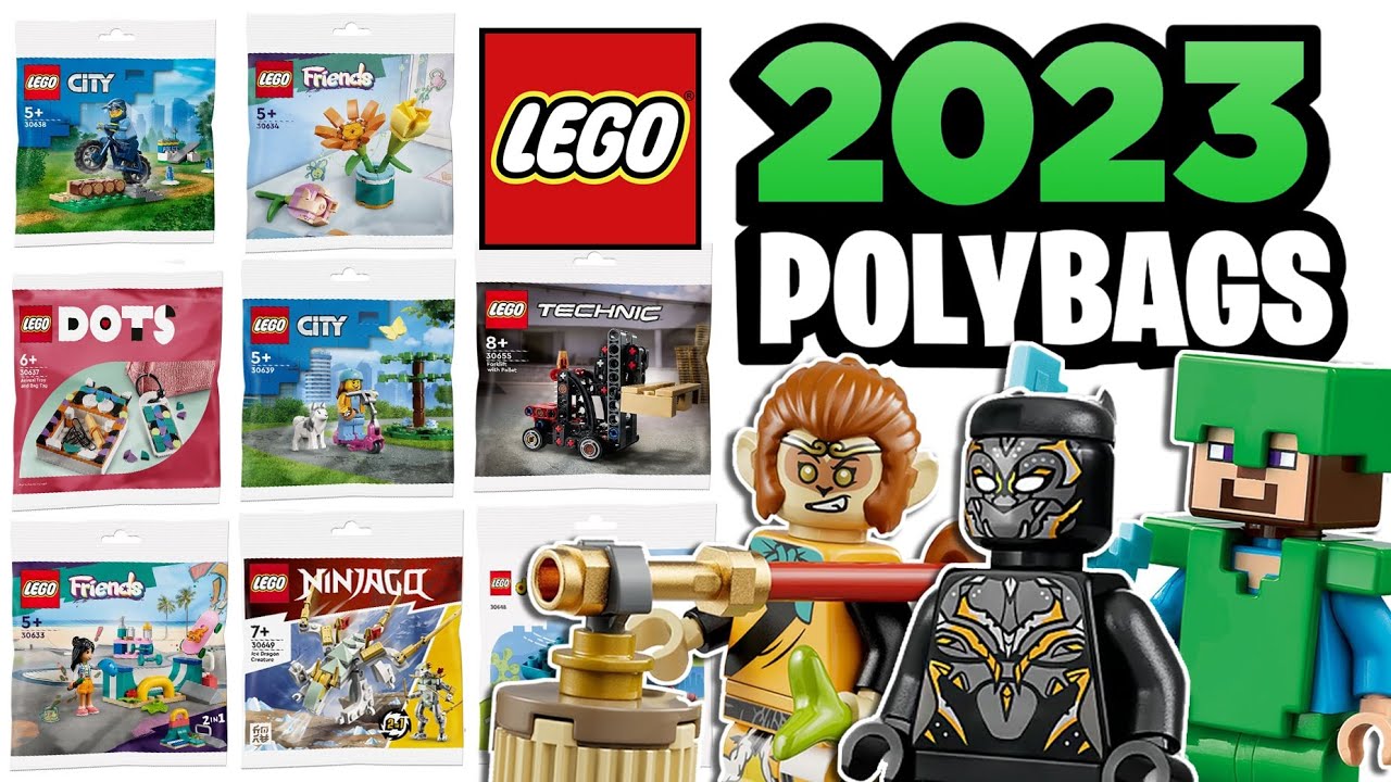 LEGO 2023 Polybags OFFICIAL Reveals  Leaks  YouTube