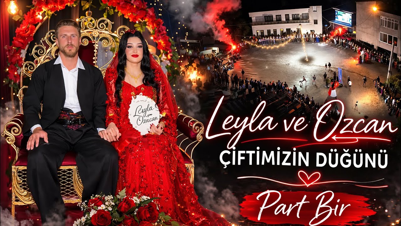 Leyla ve Özcan çiftimizin düğünü Part bir Şenoba Uludere