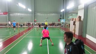 竹南羽協1060421詩詩卓臨VS小喬季臨