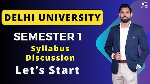 B.com / B.com h / BBA | Semester 1 | Let