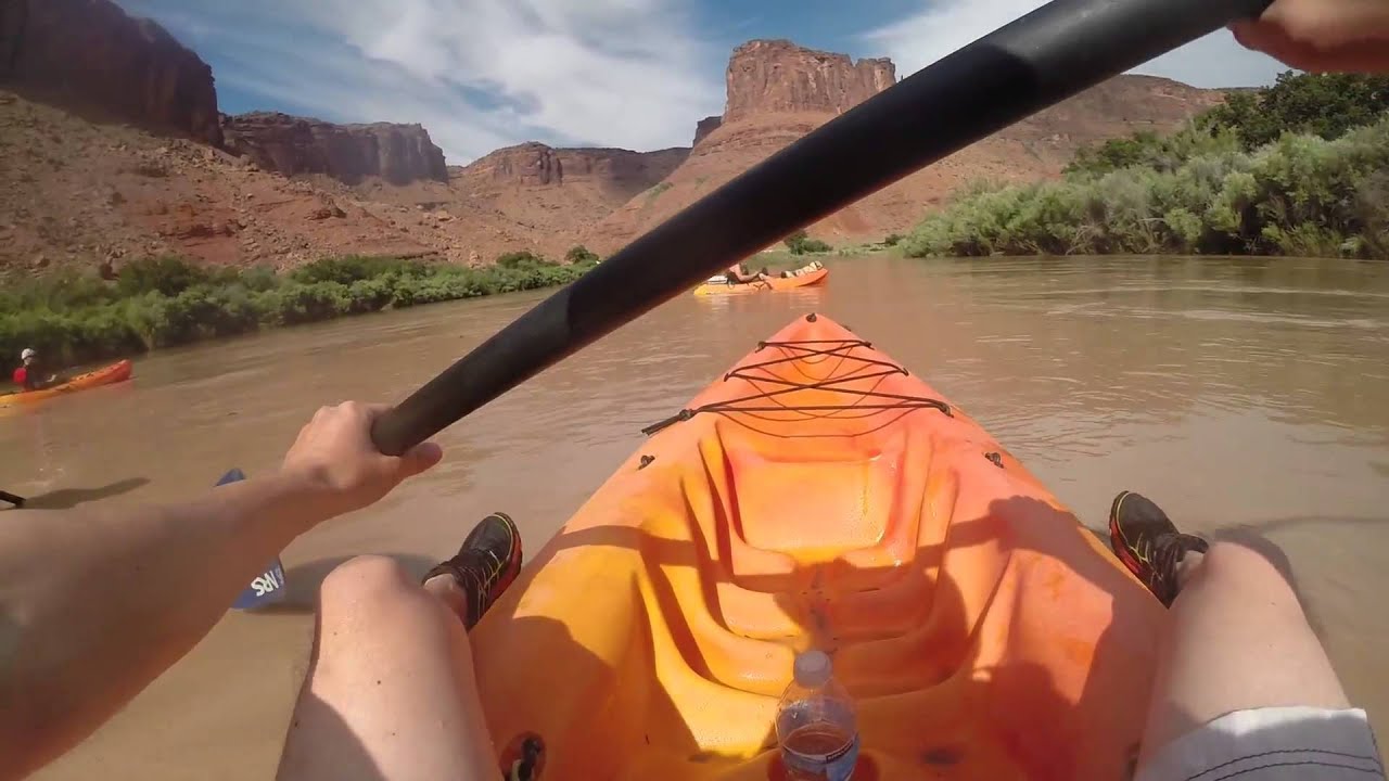 Kayaking The Colorado River In Utah YouTube