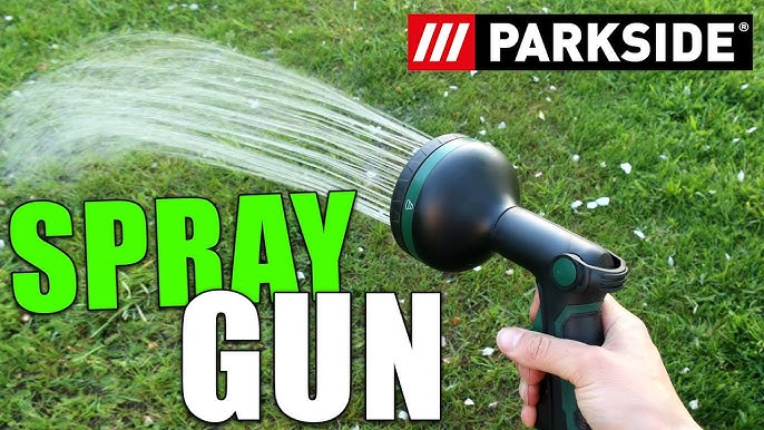 Parkside Garden Multifunction Spray Gun Testing - YouTube
