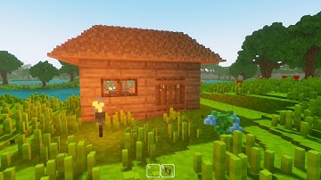 Early Look at the Building System in my Voxel Game