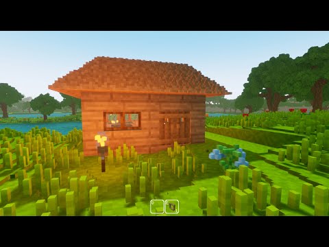 Early Look at the Building System in my Voxel Game
