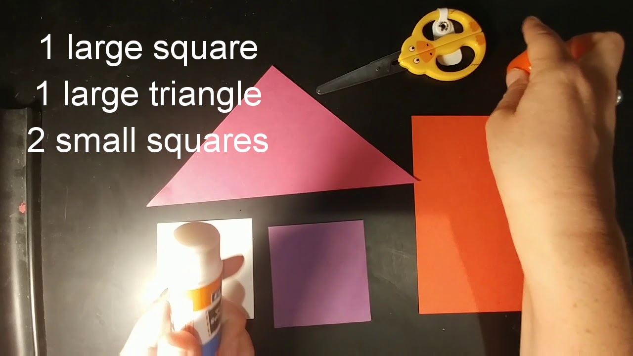 Construction paper quilt square YouTube