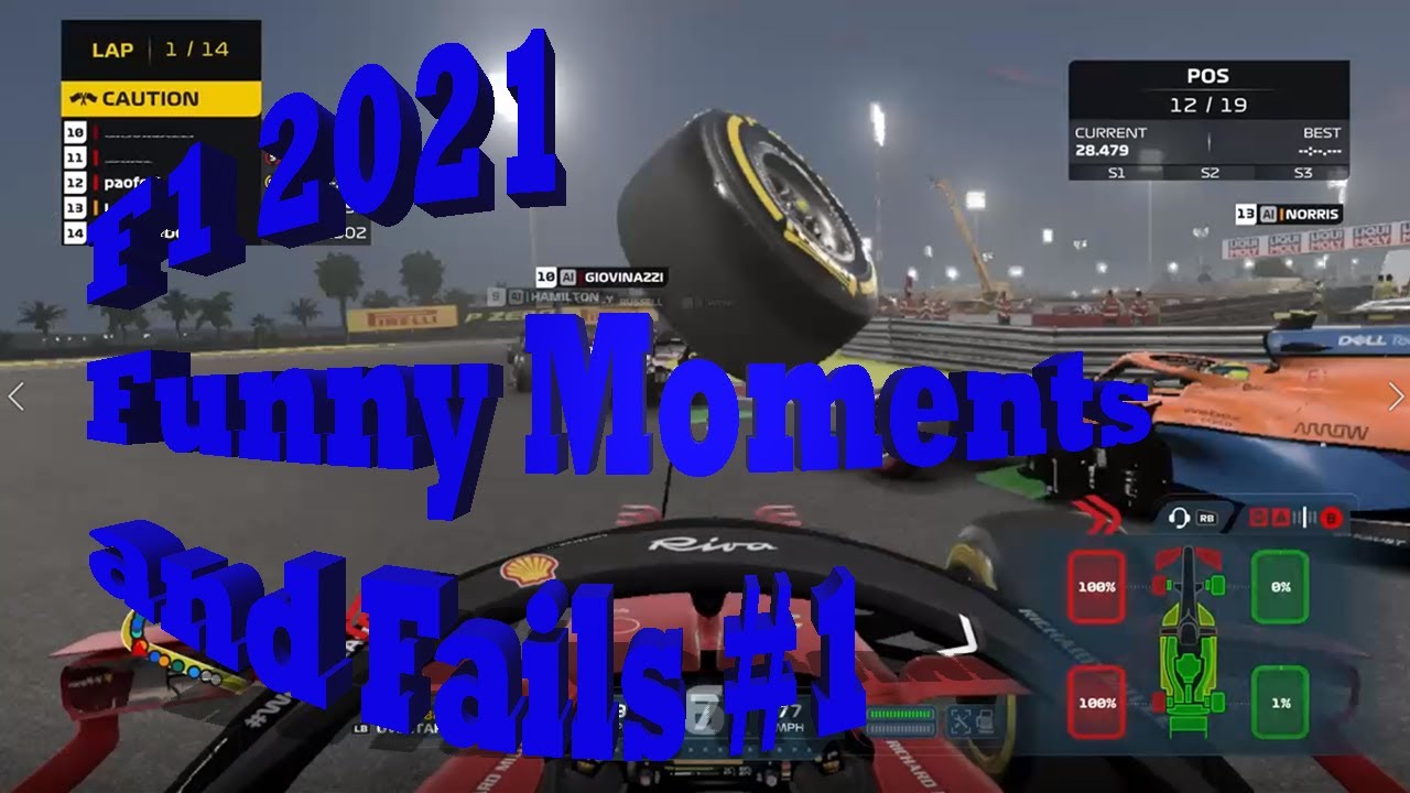 F1 2021 Funny Moments and Fails #1