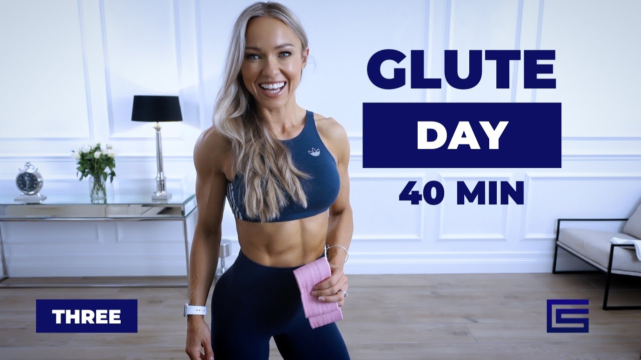 40 MINUTE GLUTE WORKOUT - Dumbbell + Band | Complex Series - Day 3
