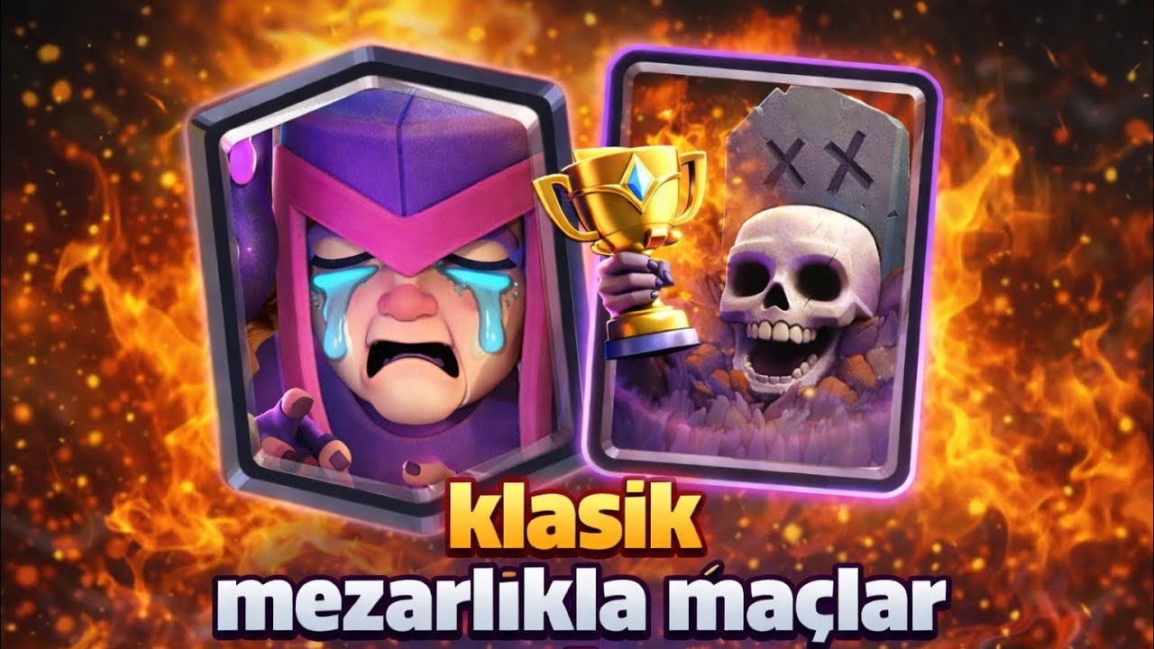 Mezarlık Eşleşmeleri 🫡 SoloTürk || Clash Royale 