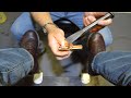 HOW DID HE DO IT?!?! | ANGELO SHOE SHINE ASMR