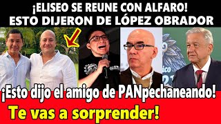 ¡Eliseo se reúne con Alfaro No vas a creer lo que dijeron de AMLO. ¡Te vas a quedar sorprendido