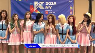 [#KCON19NY] Backstage Exclusive: fromis_9