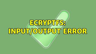 Famous eCryptfs: Input/output error Net Worth