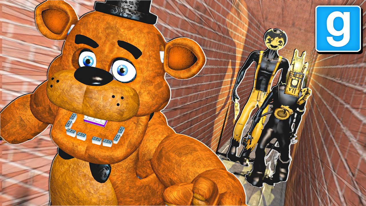 Golden Freddy) FNAF 2 GMOD MAP - Roblox