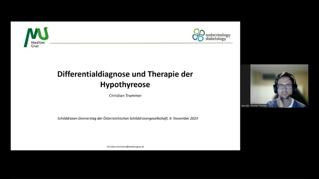 Differenzialdiagnose und Therapie der Hypothyreose